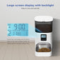 Automatic Cat Feeder, 4L Cat Food Dispenser with 10s Voice Recorder, Pet Feeder up to 8 Meals per Day, Timed Cat Feeder with Dry Food Sealed Ring (Jade White, 4L)