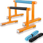 Strength Training Parallettes I-Sit Push Up Bars, Pushup Handles Calisthenics Equipment for Home Workout, Anti-slip Gymnastics Bars, Handstand & Dip Bar for Outdoor Exercise
