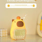 MASHI Capybara Alarm Clock with Night Light, ok to Wake Clock for Kids, Cute Capybara Night Light, Snooze, Toddler Sleep Training Clock,Gift for Kids Girls Boys Teens Birthday Room Decor