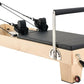 VEVOR Pilates Reformer Machine, Pilates Workout Equipment for Home Gym Studio Use, Pilates Bed with Dual Resistance- Spring & Cord, Reformer Set, Up to 400 LBS