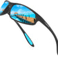 FAGUMA Polarized Sports Sunglasses For Men Cycling Driving Fishing UV400 Protection