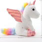 Sew Butiful 8" Unicorn Stuffed Animal - Cute Plush Toy Gift for 3-8 Years Old Girls, Soft Birthday Present for Baby, Toddler, Kids, Decor (White)