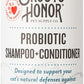Skout's Honor Unscented Probiotic Cat Shampoo & Conditioner with Avocado Oil & Omega-3s, 97% Natural, Paraben & Sulfate-Free, Cruelty-Free, 16oz, Fragrance Free