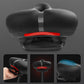 Bicycle Seat Replacement, Bike Seat for Men and Women, Comfort Wide Bike Saddle Memory Foam Padded Soft Bike Seat Cushion Compatible with Peloton, Mountain, City Bikes, Indoor Exercise Bikes
