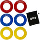Micro Gainz Olympic Fractional Weight Plates Set, 10 Piece Olympic Weight Plates Set with Bag, Designed for Olympic Barbells for Strength Training and Micro Loading, Made in USA