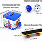 6pcs Interactive Puzzle Toy Set for Small Parrots - Training, Stress Relief, Include Coin Box, Bell Ball, Skateboard & Ferrule Toy for Bird Budgies, Cockatiels, Parakeet etc