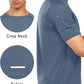 NORTHYARD Men's Athletic Running T-Shirts Quick Dry Workout Shirts Short-Sleeve Sports Gym Tee Tops Performance Activewear