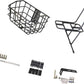 Basket Black Front Sturdy Construction Aluminum Alloy Large Capacity Accessories Cargo Container for Pet Transport