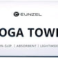 Eunzel Hot Yoga Towel Non Slip Yoga Mat Towel Non-Slip Sweat Absorbent Microfiber Towel for Hot Yoga, Pilates and Workout 72" x 26.5", Taro Purple