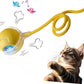 Interactive Cat Toy Ball – Automatic Electric Rolling Ball with Chirping Bird Sounds, Motion-Activated Indoor Toy for Kittens and Cats, Fun Exercise Play (Yellow)