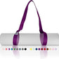 Tumaz Yoga Mat Strap [MAT NOT Included] (2 Sizes) with Extra Thick & Comfy Delicate Texture, Adjustable Yoga Mat Carrier