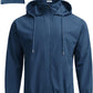 COOFANDY Men's Packable Rain Jacket Lightweight Waterproof Raincoat with Hood Travel Hiking Golf Windbreaker