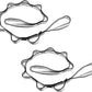 KIKIGOAL 2pcs Safety Daisy Chains Strong Climbing Strap Adjustable Nylon Strap Rope Yoga Pilates Stretching Straps