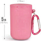 Dog Doo Tube Filled Dog Waste Bag Holders - Reusable Dog Poop Bag Tubes Designed to Keep in Odors and Germs