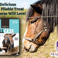Majesty's PillEase Horse Treats | A Delicious Soft and Pliable No Bake Cookie Horse Treat | Makes Giving Pills & Medication Easy | Made in The USA - 48 Wafers
