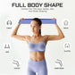 12 Pcs Fabric Resistance Bands for Working Out Booty Workout Stretch Exercise Bands Non Slip for Legs Squat Resistance Loop for Women Men Starter Butt Hip Thigh Fitness