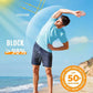 Boladeci Men's Swim Shirt Short Sleeve UPF 50+ Sun Protection SPF UV Moisture Wicking Lightweight Quick Dry Rash Guard