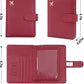 Melsbrinna Rfid Passport Holder for Travel women/Men, Cute Passport Wallet Rfid Blocking Card Slots, Rfid Passport Cover/CaseTravel Wallet, Passport Book Holder (1, Red3)
