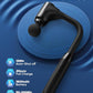 Massage Gun Deep Tissue - Back Massager for Pain Relief Deep Tissue with Extended Handle, 12MM Percussion Less-Shock Neck/Foot/Leg/Shoulder Massager, Infinitely Adjustable Speed & 4 Replaceable Heads