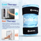 Knee Ice Pack Wrap for Pain Relief, Reusable & Flexible Gel Cold Pack for Leg Injuries, Swelling, Replacement Surgery, Hot & Cold Compress Knee Ice Wrap for Arthritis, Post-Surgery Recovery