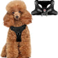 Dog Harness Step in Dog Vest Harness, Reflective Adjustable Puppy No Pull Harness Breathable Soft for Small and Medium Dogs Cats, Black, XS