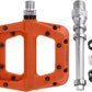 FOOKER MTB Pedals Mountain Bike Pedals 3 Bearing Non-Slip Lightweight Nylon Fiber Bicycle Platform Pedals for BMX MTB 9/16"
