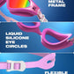 ZIONOR G1 Nava Super Anti-Fog Unisex Swim Goggles Mirror/Bright Smoke Lens