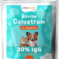 Vitamatic Bovine Colostrum for Dogs and Cats, 90 Grams, 30% Immunoglobulins, Grass Fed