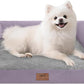 Small Dog Bed Orthopedic Washable Cat Bed Memory Foam Couch Sofa Comfy Pet Beds with Waterproof Removable Cover & Non-Slip Bottom