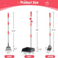 Dog Pooper Scooper Set, Pooper Scooper for Dog, Heavy Duty Stainless Steel Rake with Extra Large Tray & Spade No Bending Clean Up for Pet Waste Removal, for Grass, Dirt Or Gravel.