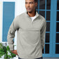Aulemen Men's Casual Quarter Zip Pullover-Athletic Windbreaker Lightweight Jackets Hiking Golf for Men Mock Neck with Pockets