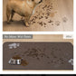 Pet Feeding Mat-Absorbent Dog Mat for Food and Water Bowl-No Stains Quick Dry Water Dispenser Mat-Dog Accessories Pet Supplies-Bowl for Messy Drinkers（Brown,17"x34"