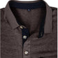 Men's Casual Polo Shirts Classic Button Basic Short Sleeve Shirt Solid Color Cotton Tees Golf Stylish Tops