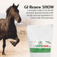 GI Renew Show, Probiotics for Equine, Immune and Appetite Stimulation, Prebiotics, Digestive Enzymes | Horse Supplement Providing Ulcer Relief and Treatment, Organic Toxin Binder, 6 LB Bag
