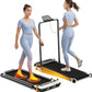 FUNRAY Versatile Walking Pad Treadmill with Incline - Dual-Sided Under Desk Treadmill with Foot Massage,2 in 1 Walking Machine for Home/Office with 330LBS Weight Capacity