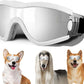 Medium Dog Sunglasses with Adjustable Strap UV Protection, Winproof Puppy Sunglasses, Suitable for Dogs Eyes Protection，Soft Dog Goggles