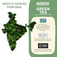 HANDPICK, Green Tea Loose Leaf (255g/9oz) +100 Cups | Non-GMO, 100% Pure Green Tea Leaves Sourced from Himalayas, India | Resealable Ziplock Pouch