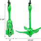 Boat Anchor 3.5 lb Folding Anchor, Grapnel Anchor Kit for Kayaks, Canoes, Paddle Boards