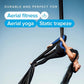 Uplift Active Adjustable Yoga Aerial Rig - Only Premium Home Yoga Stand with Adjustable Height | Portable Stainless Steel Rig | Aerial Fitness, Use with Hoops/Lyra, Silks & Hammock