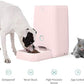 DOGNESS 6L Smart Feeder, Wi-Fi Enabled Pet Feeder for Cat and Dog, Smartphone App for iOS and Android, Portion Control, Fresh Lock System Auto Food Dispenser Pink