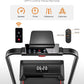 Walking Pad Treadmill with Incline, 2 in 1 Foldable Treadmills for Home Small Office, 300lbs Portable Compact Under Desk Treadmill with App, Remote Control and LED Display