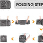 WANDF Foldable Travel Duffel Bag 60-120L Duffle Carry on for Women and Men
