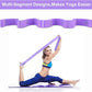 Stretch Strap, Elastic Yoga Stretching Strap, Multi-Loop for Physical Therapy, Pilates, Yoga, Dance & Gymnastics Exercise and Flexible Pilates Stretch Band