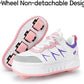 Roller Skate Shoes & Sneakers with Wheels, Outdoor Roller Skates for Girls Boys, Shoes with Wheels for Christmas Birthday Gift