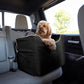 Snoozer Small Luxury Lookout Car Seat, Black and Herringbone
