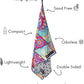 ECCOSOPHY Microfiber Beach Towel - Sand Free Towels are Quick Dry, Light Weight, Super Absorbent - Perfect Pool, Travel, Cruise, Camping Essentials - Oversized Extra Large for Adults 71x35 in