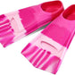Kids Swim Fins,Short Kids Fins Youth Swimming Flippers for Lap Swimming Training for Children Girls Boys Beginners