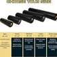 FitNation Foam Roller – High-Density Foam Muscle Roller – Textured Foam Rollers for Muscle Massage, Stretching, Pilates, Yoga