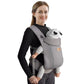 New Upgrade Ergonomic Baby Carrier Newborn Toddler Wrap Carrier,Hands Free Baby Sitting Sling,Breathable,Perfect for Infants/Chest Sling for Babies Shower Gift (Striped Dark Grey, Upgrade-with Belt)