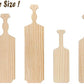 BATTIFE [2Pack] 15inch Sorority Paddle - Greek Fraternity Paddle, Unfinished Wooden Frat Paddle, Solid Pine Wood Paddles